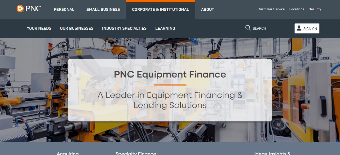PNC Equipment Finance