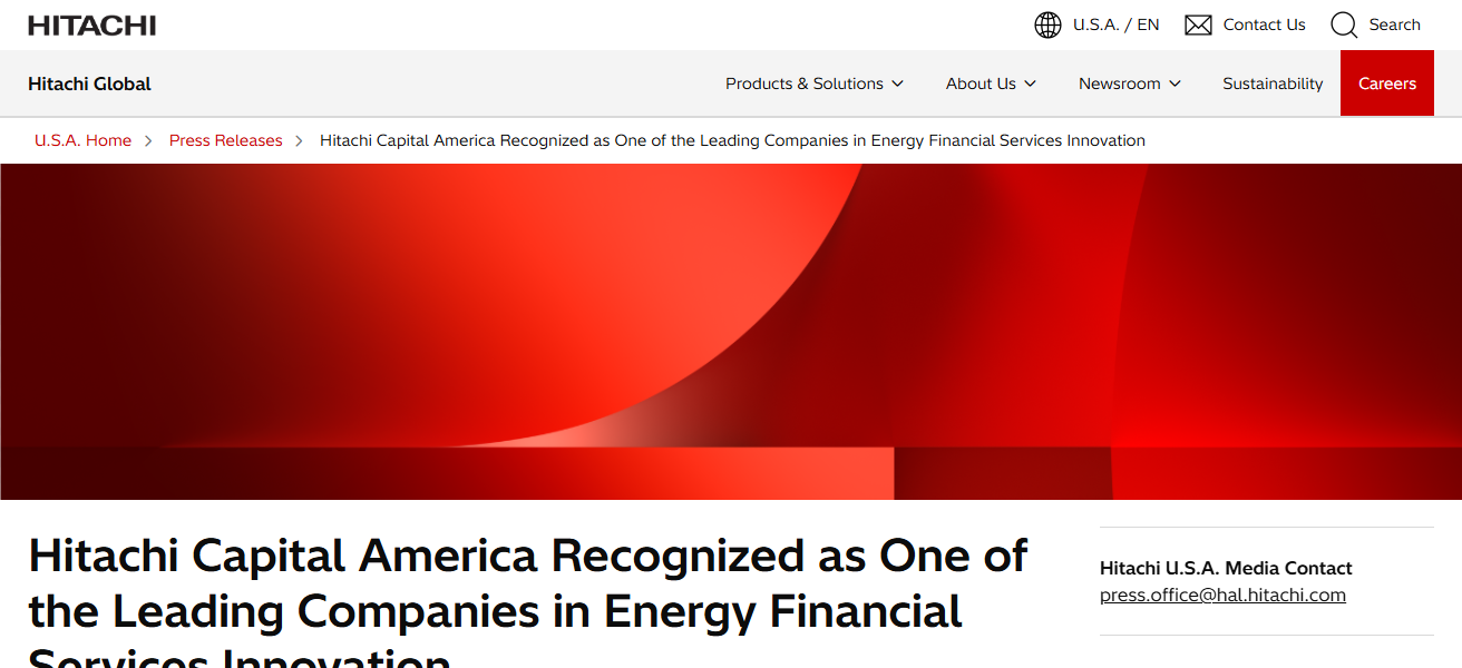  Hitachi Capital America