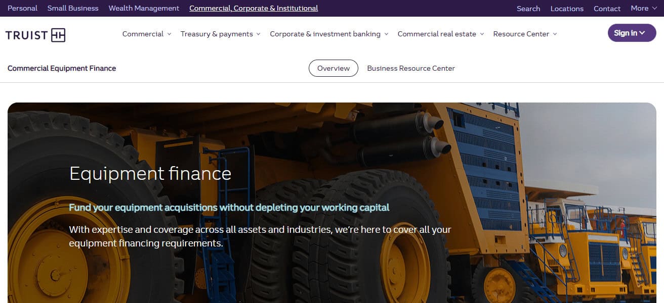 Truist Equipment Finance