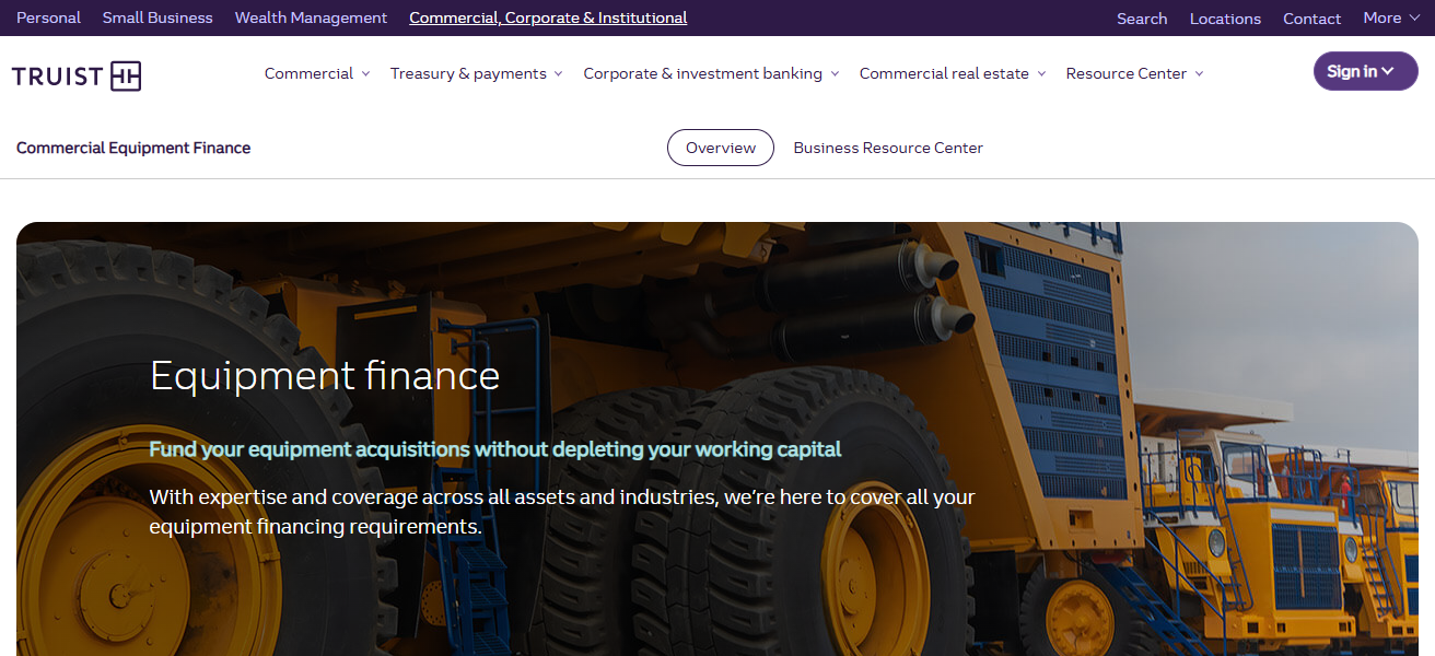 Truist Equipment Finance