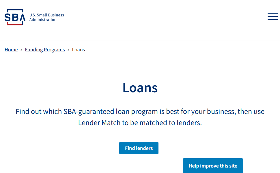 SBA Loans