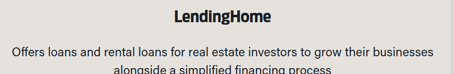 LendingHome