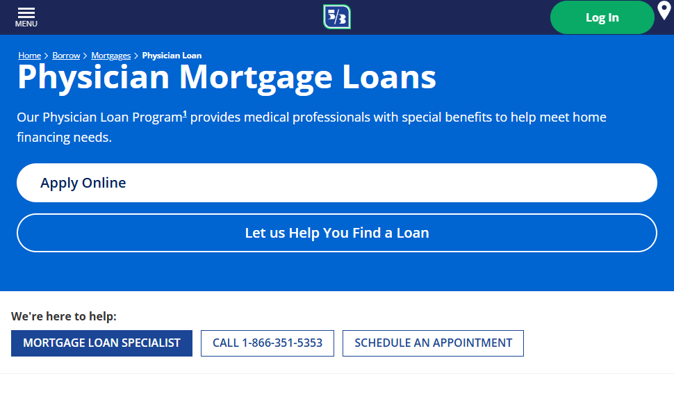 Fifth Third Bank Physician Loan