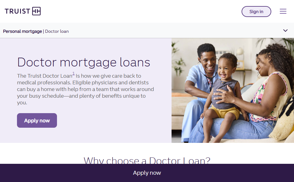 SunTrust (Truist) Doctor Loan
