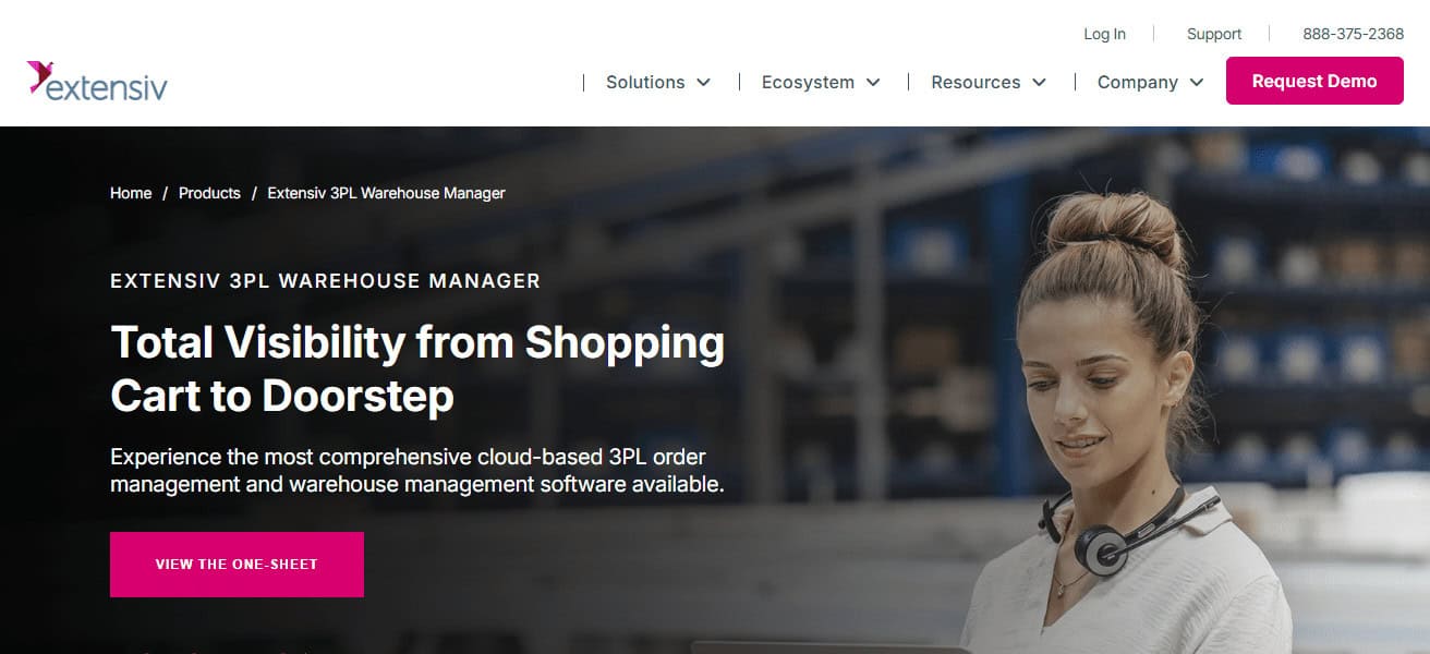 Extensiv 3PL Warehouse Manager