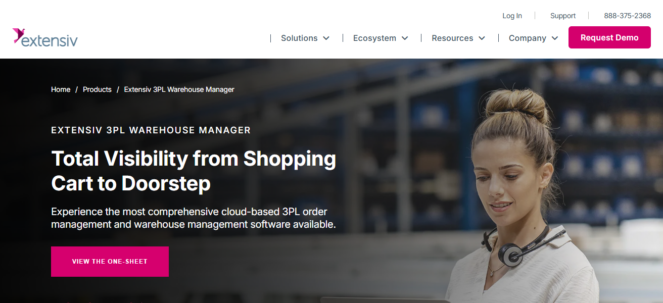 Extensiv 3PL Warehouse Manager