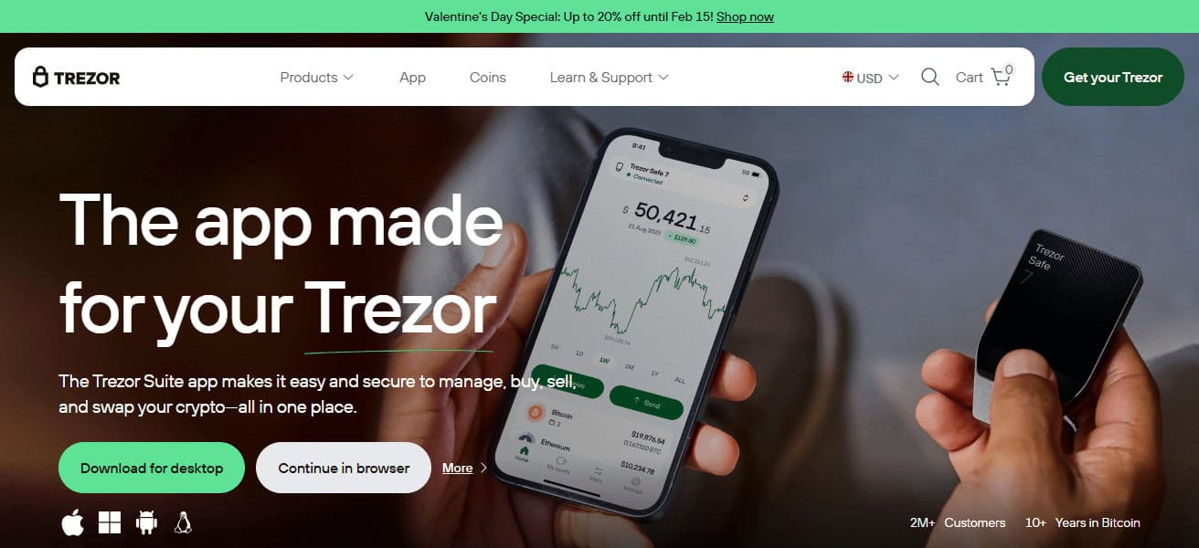  Trezor Suite