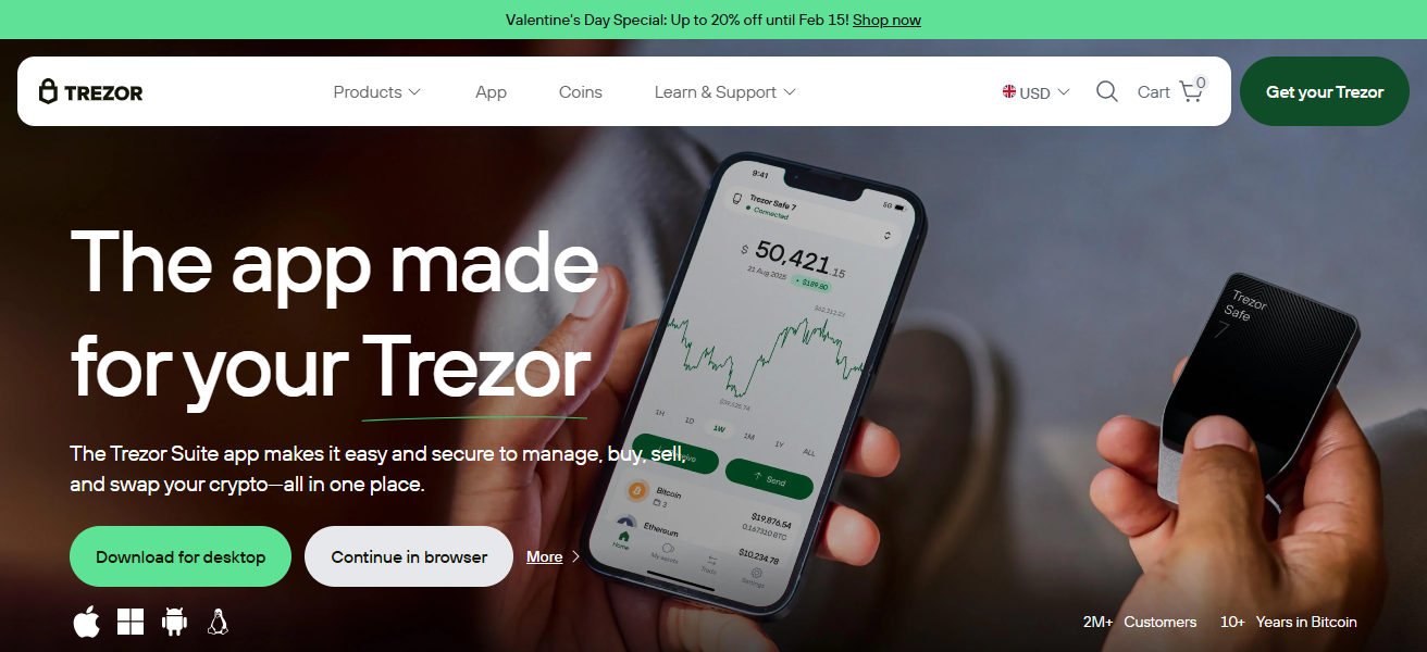  Trezor Suite