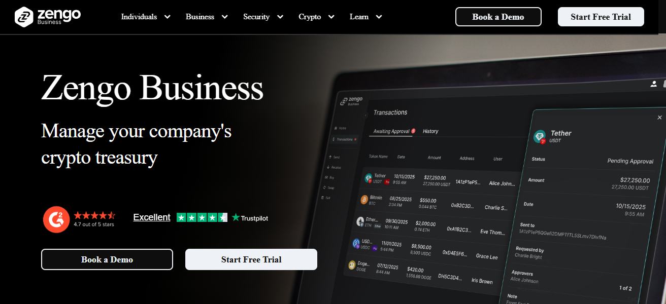 Zengo Business Wallet