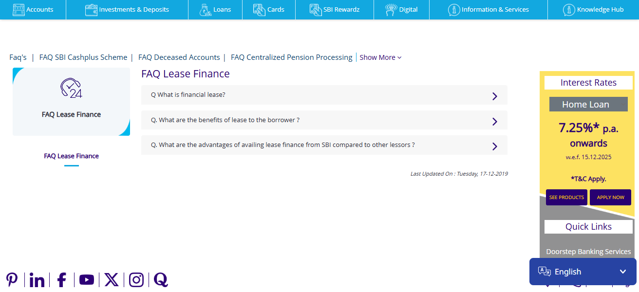 Lease Financing Programs