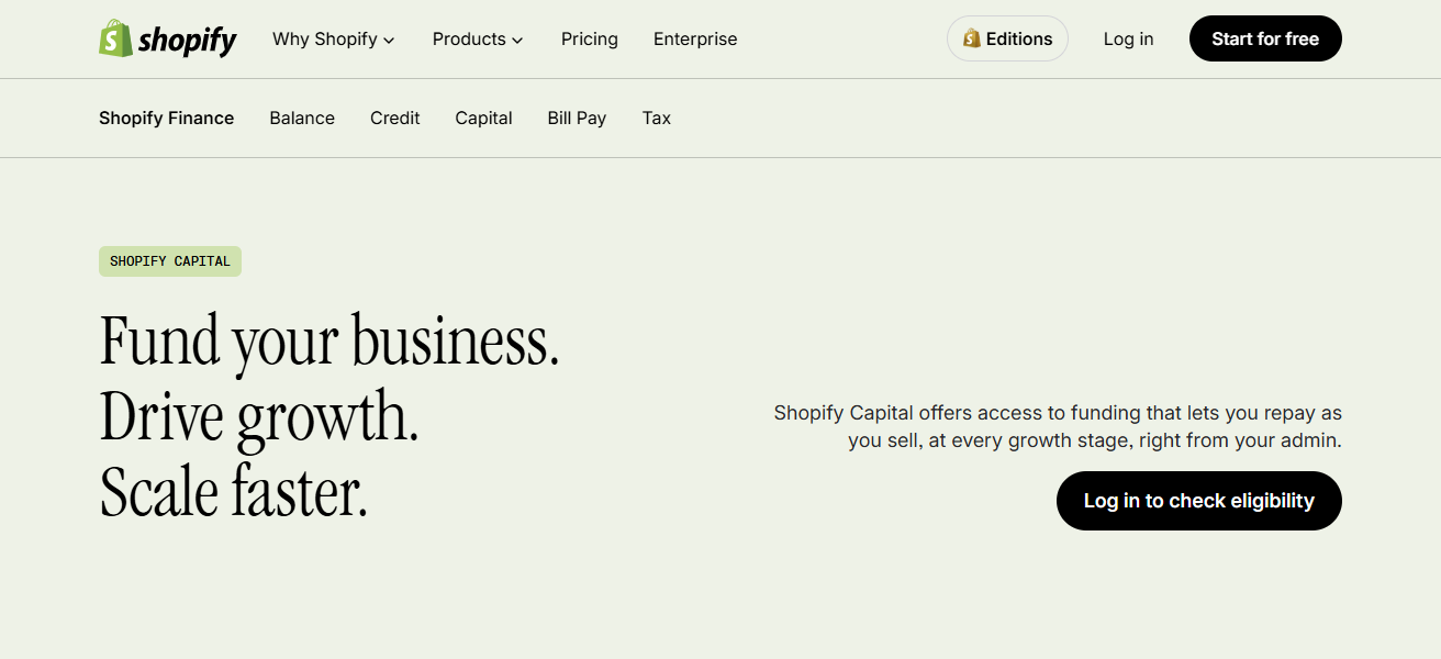 Shopify Capital
