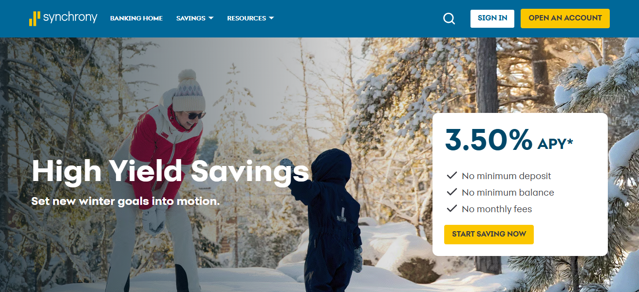 Synchrony High-Yield Savings