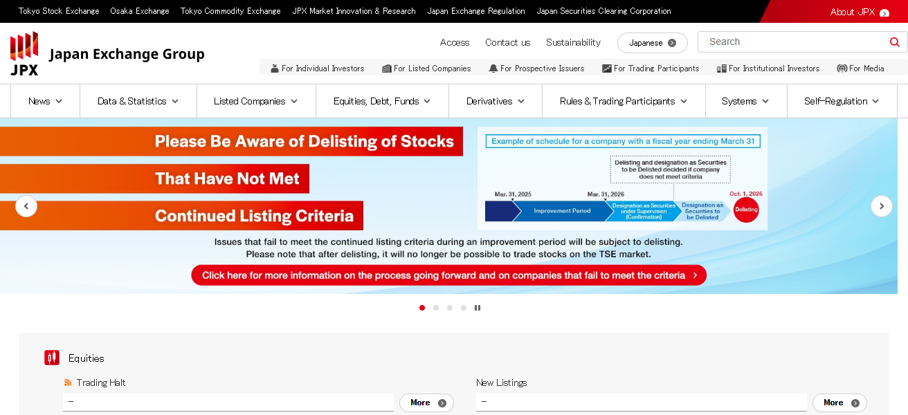 apan Exchange Group (JPX)