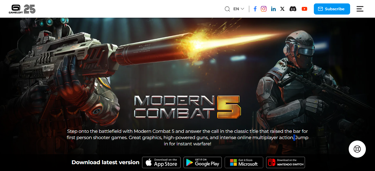  Modern Combat 5