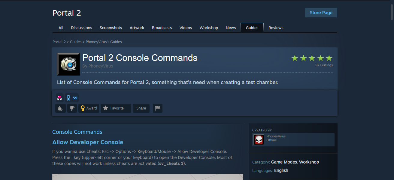  Portal 2 (PC/Console)