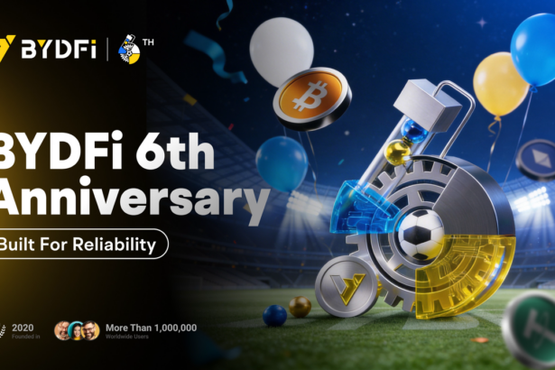BYDFi Marks 6th Anniversary with Month Long Celebr 1774947373ndy2TYBqwP
