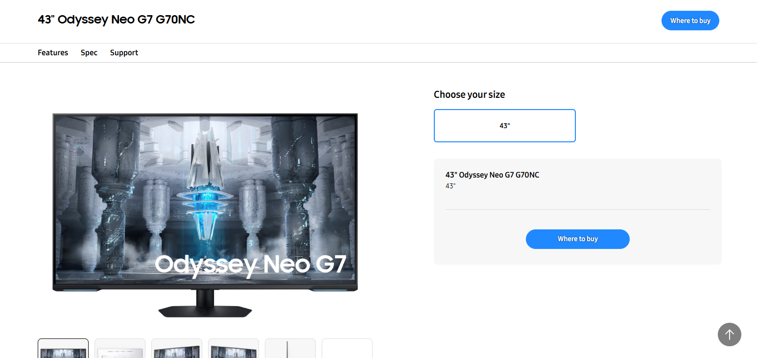 Samsung Odyssey Neo G7