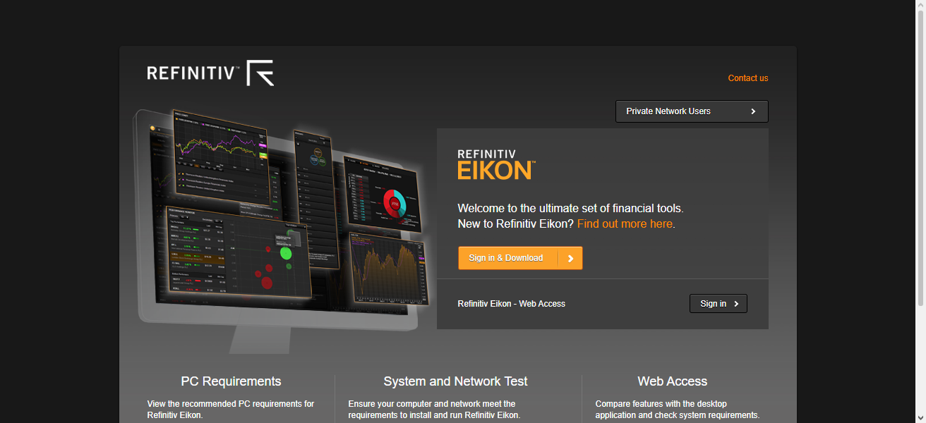 Refinitiv Eikon
