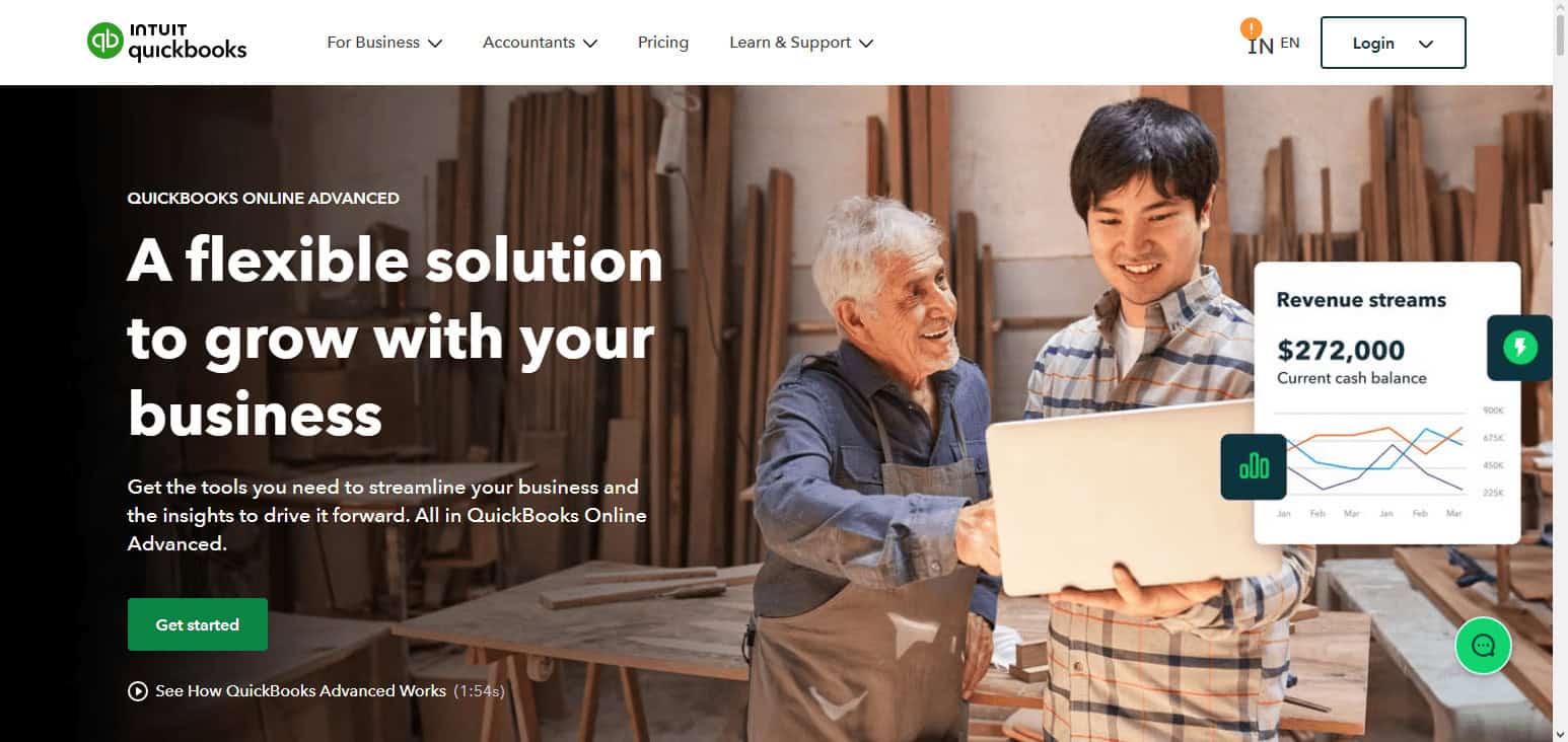 QuickBooks Online Advanced
