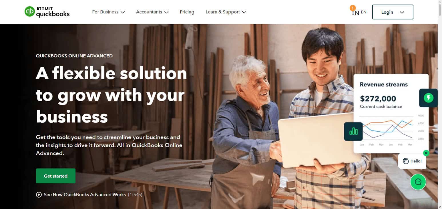 QuickBooks Online Advanced