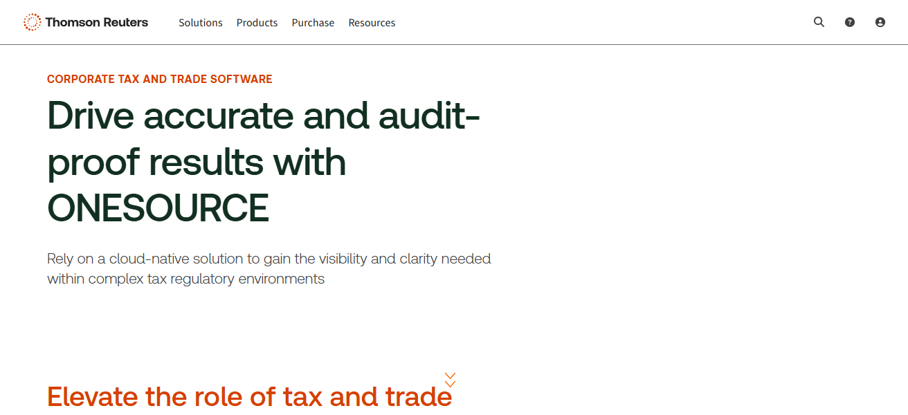 Thomson Reuters ONESOURCE