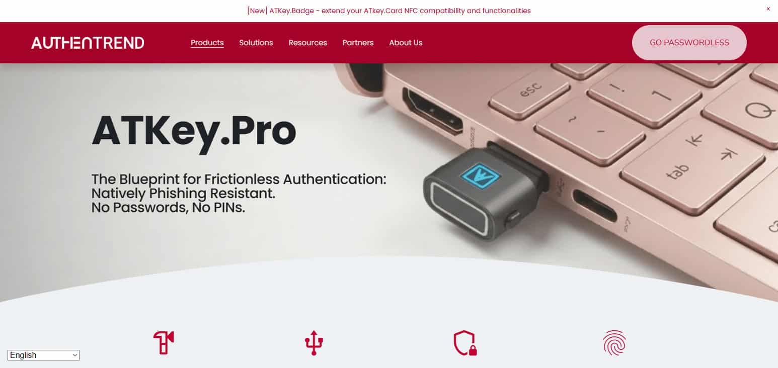 AuthenTrend ATKey 