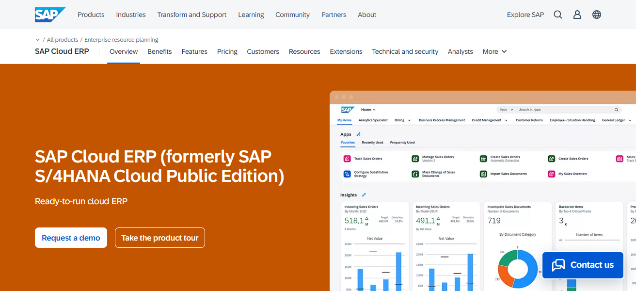 SAP S/4HANA Cloud