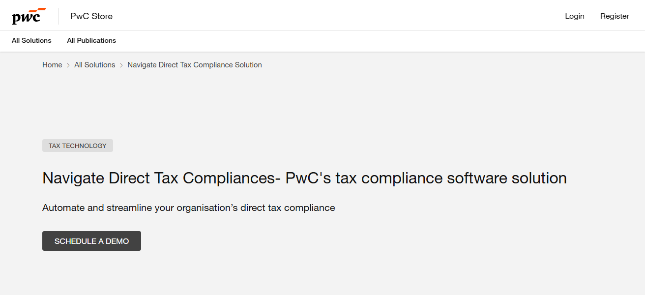 PwC Tax Compliance Automation
