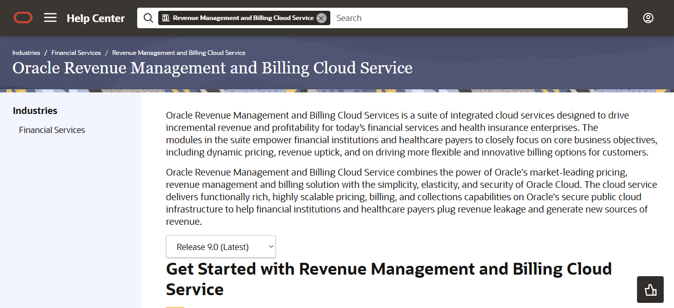 Oracle Revenue Management Cloud
