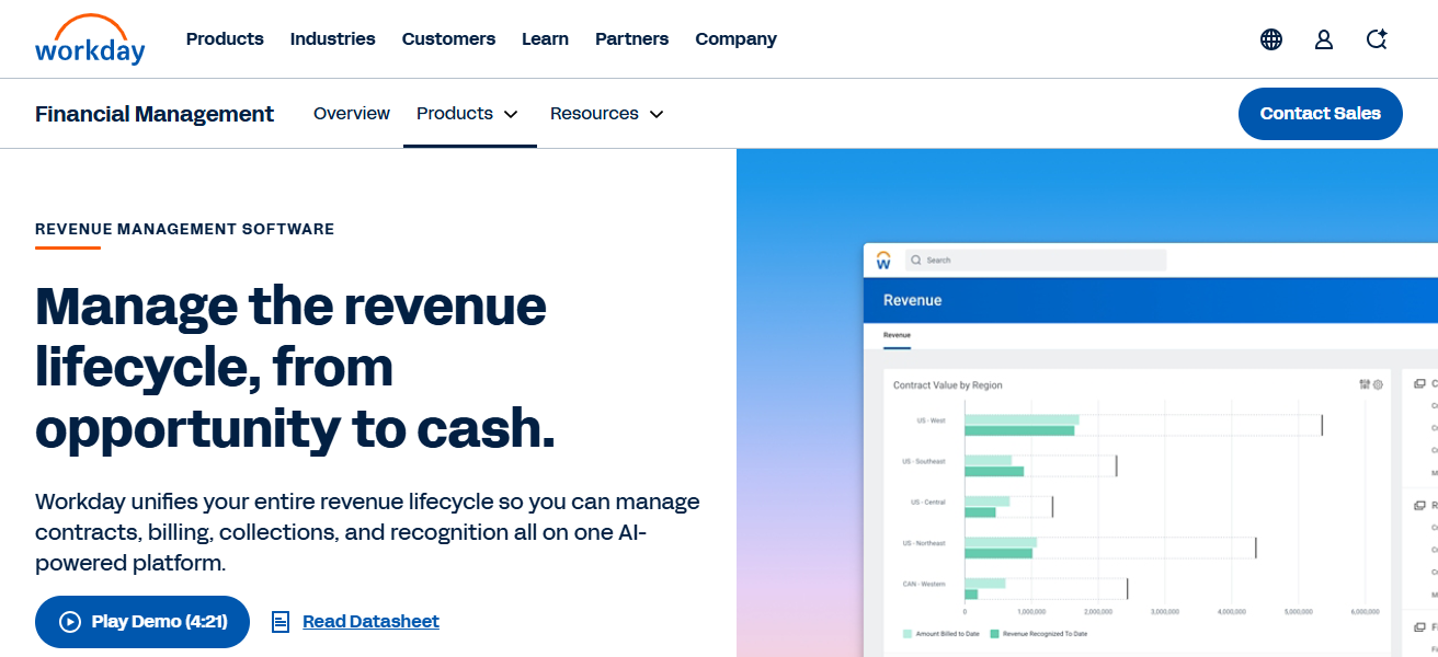 Workday Revenue Management