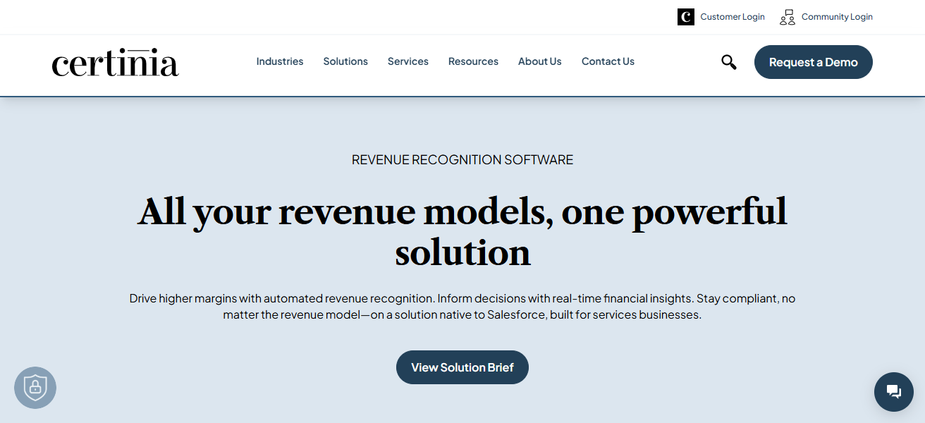. Certinia Revenue Cloud
