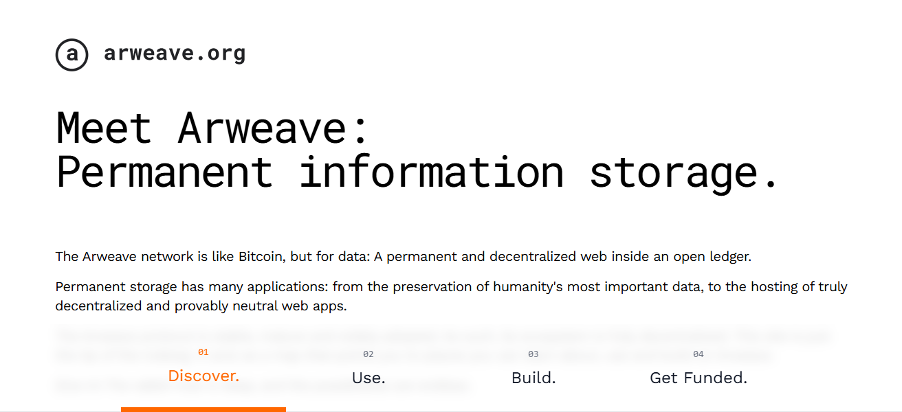Arweave: Permanent Storage in the Age of AI