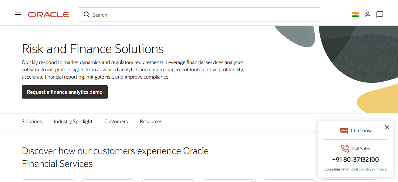3. Oracle Financial Services Analytical Applications