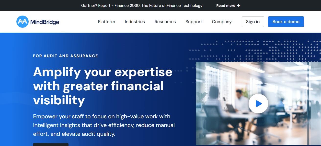 MindBridge Ai Auditor