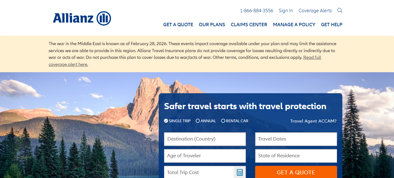 Allianz Travel Insurance