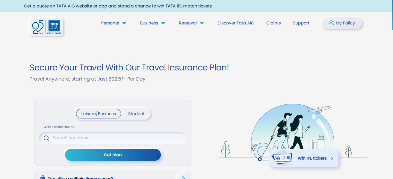 Tata AIG Travel Guard