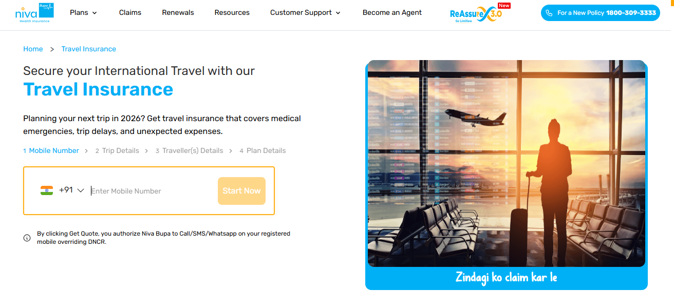 Niva Bupa (TravelAssure)