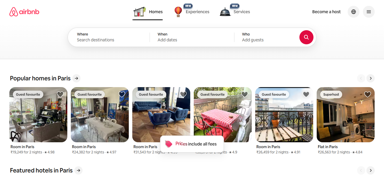 Airbnb (Monthly Stays)