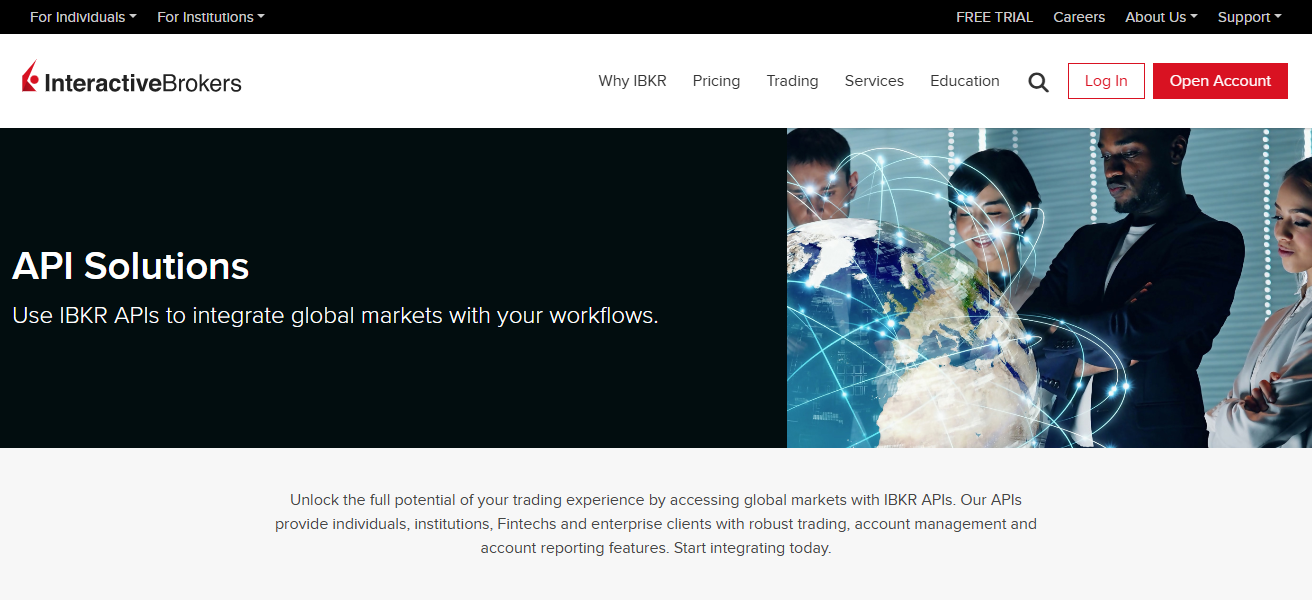 Interactive Brokers API (TWS)