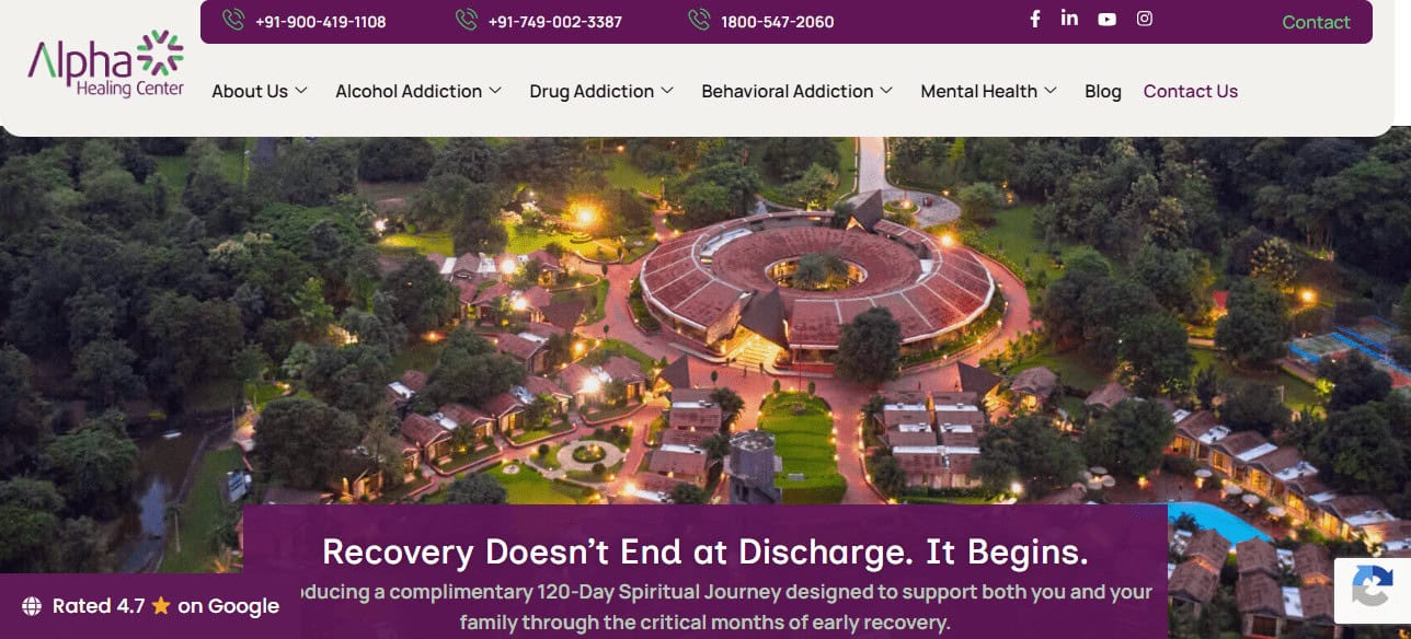 Alpha Healing Center, Gujarat
