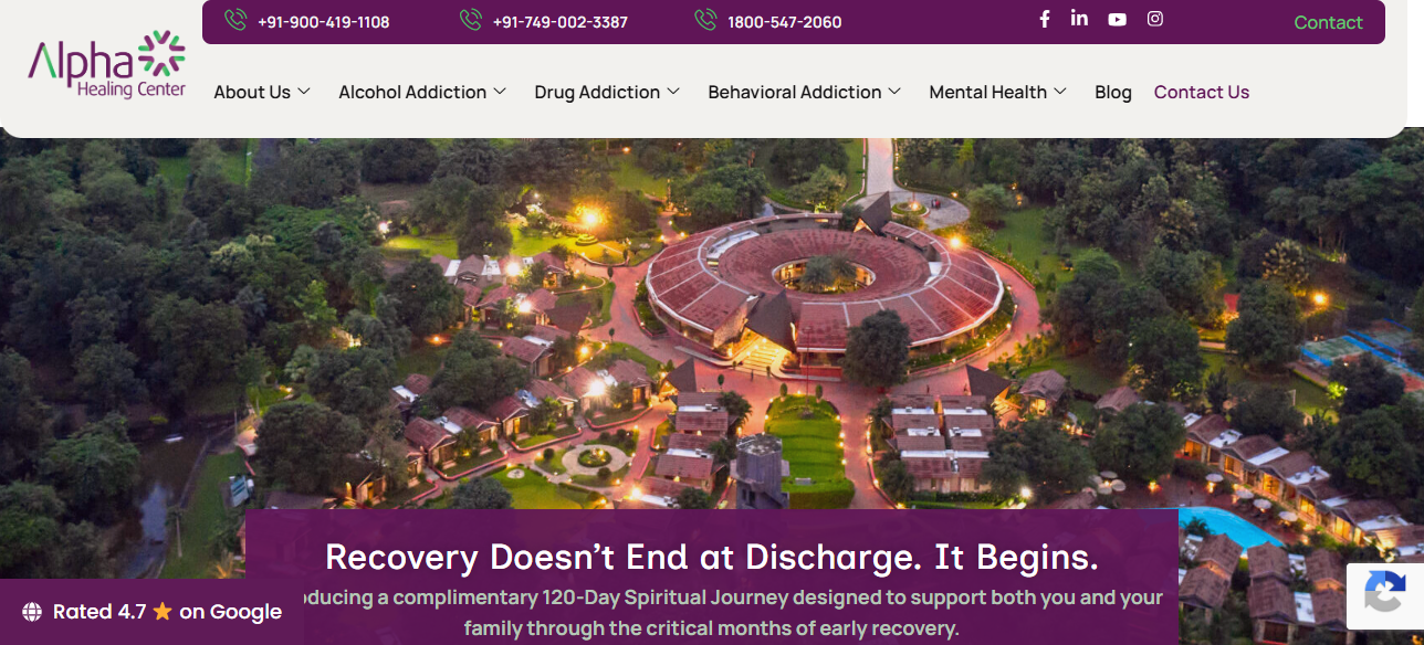 Alpha Healing Center, Gujarat