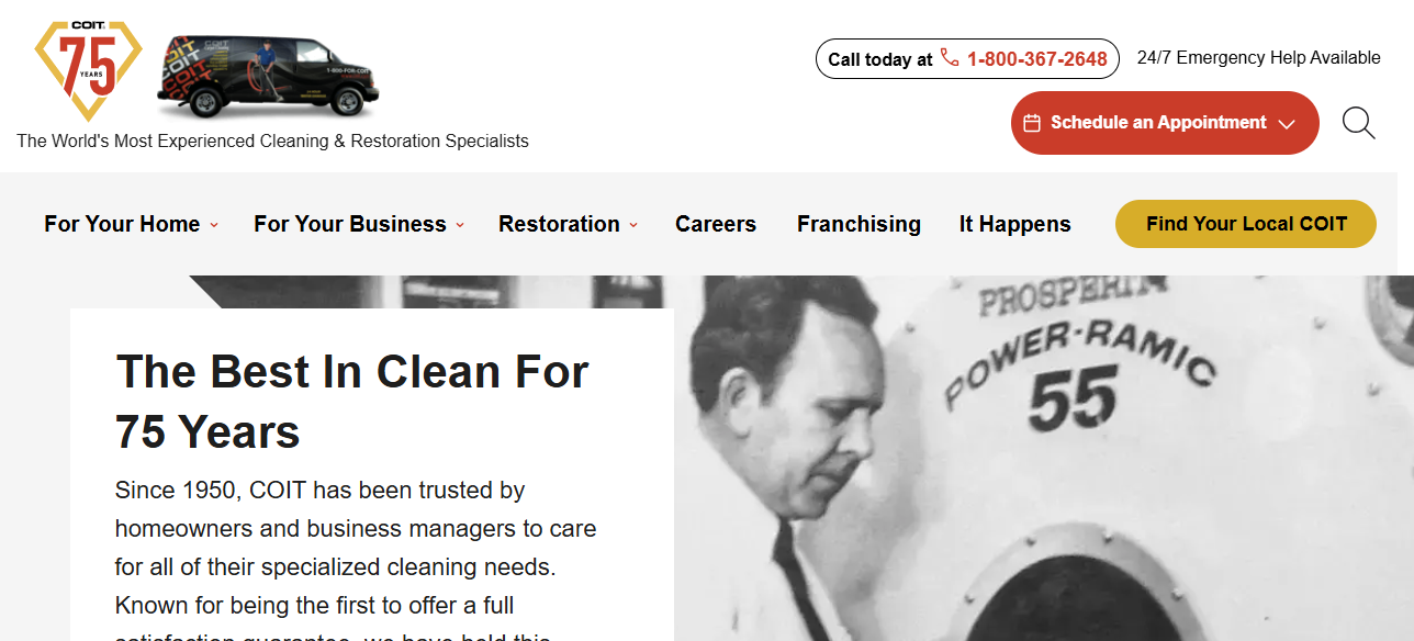 COIT Cleaning & Restoration