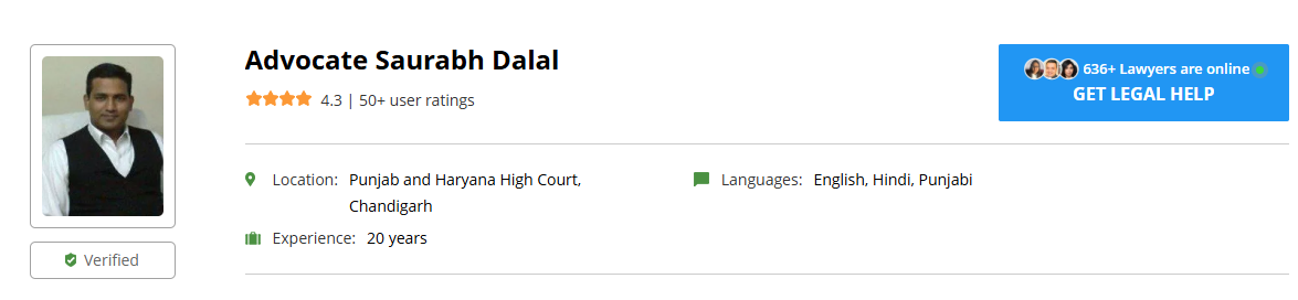10. Saurabh Dalal (Chandigarh)