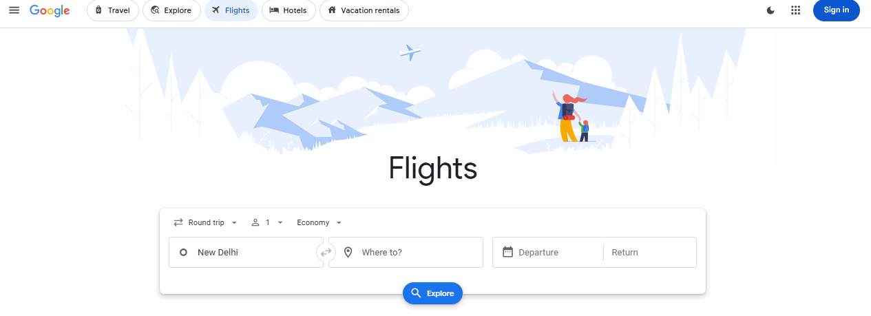 oogle Flights