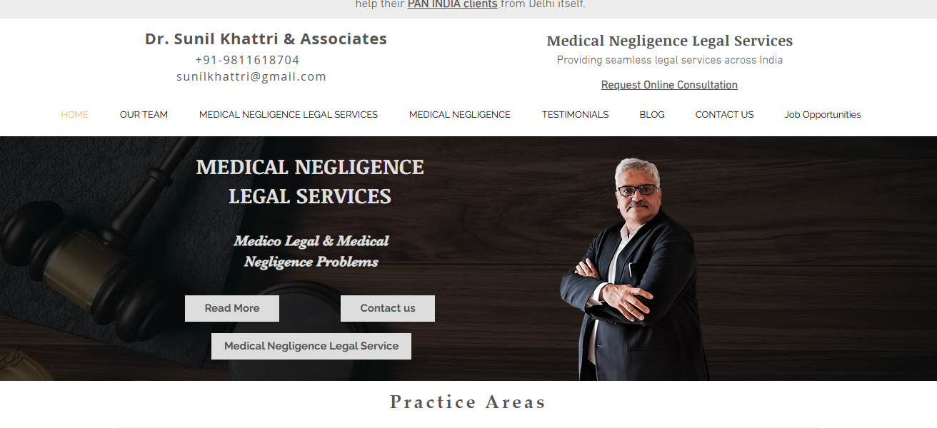 18. Dr. Sunil Khattri (Dr. Sunil Khattri & Associates)