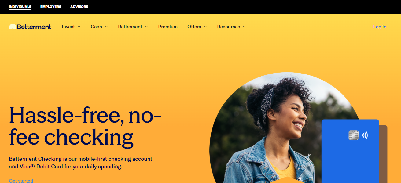 10. Betterment Debit Card