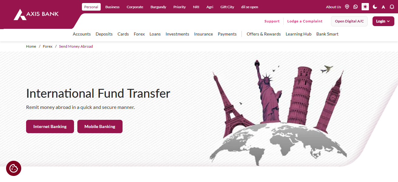  Axis Bank (Axis SWIFT GO)