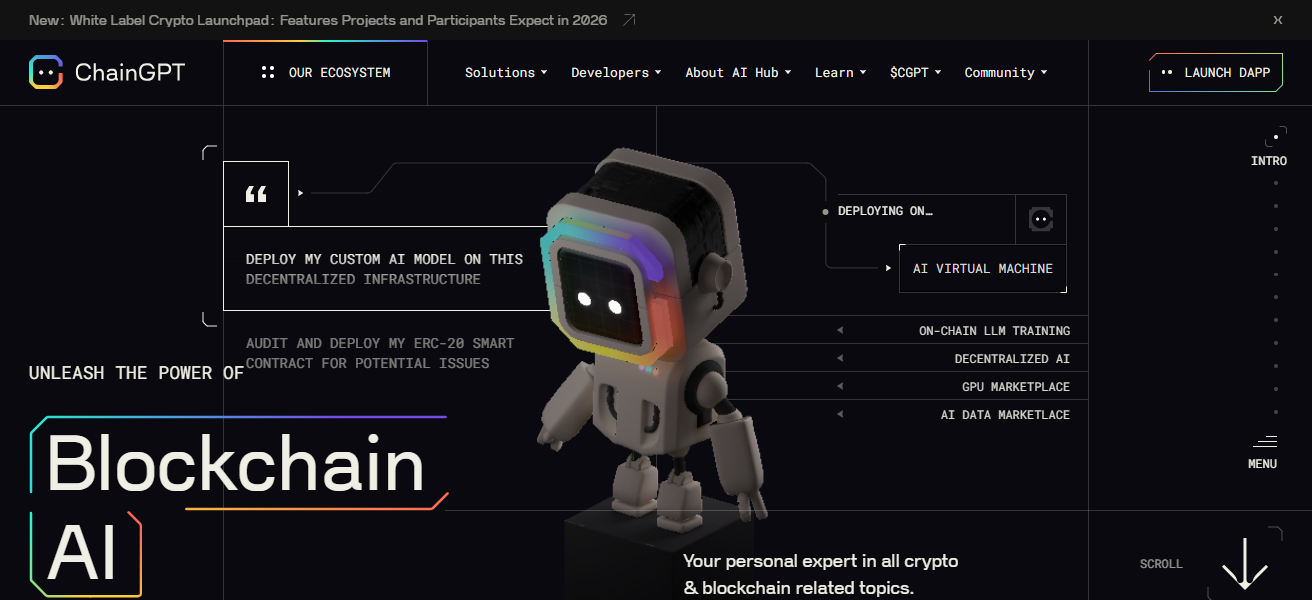 . ChainGPT Crypto AI Engine