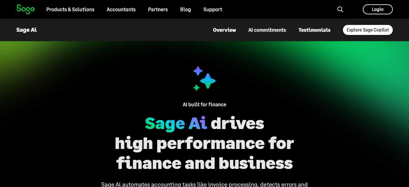 Sage Accounting AI