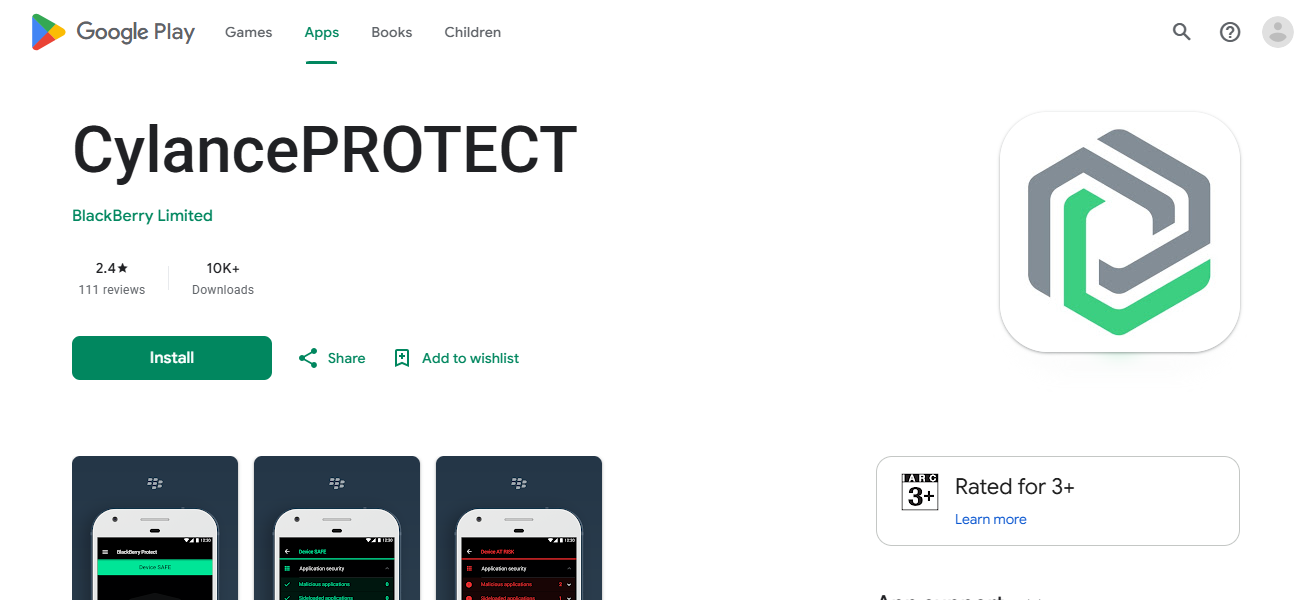 CylancePROTECT